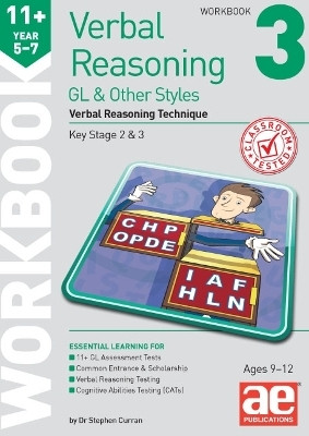 11+ Verbal Reasoning Year 5-7 GL & Other Styles Workbook 3(English, Paperback, Curran Dr Stephen C)