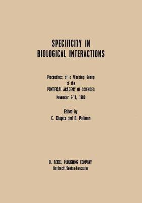Specificity in Biological Interactions(English, Hardcover, unknown)