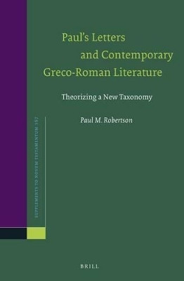 Paul's Letters and Contemporary Greco-Roman Literature(English, Electronic book text, Robertson Paul)