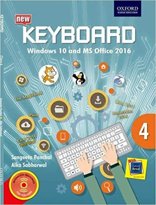 New Keyboard Class 4 (Windows 10 And MS Office 2016)(Paperback, Sangeeta Panchal, Alka Sabharwal)