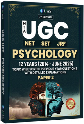 UGC NET Psychology Book  - 2025 | Paper 2 Previous Year Solved Papers (2014 - June 2025) | Chapter & Topic Wise Sorted Question Bank with Detailed Solution | Best Seller Previous Question Paper PYQ Book for NTA-UGC NET/JRF and SET Psychology Examinations in India | Two Brothers Publications(Paperbac