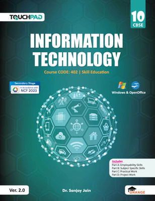 Touchpad Information Technology Class 10-V2.0(Paperback, Dr. Sanjay Jain)