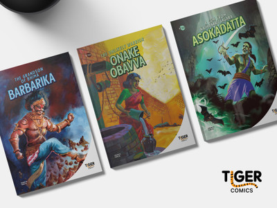 Illustrated Indian stories in English for children - Untold tales from history & mythology by TIGER COMICS.(Paperback, Preethilatha Nair, Malavika Ram)