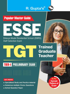 ESSE: EMRS - TGT Recruitment Exam Guide (For Common Paper)(English, Paperback, RPH Editorial Board)