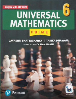 Universal Mathematics Prime-6 (Edition 2023)(Paperback, JayaShri Bhattacharya, Tarika Dhawan, Ck Manjunath)