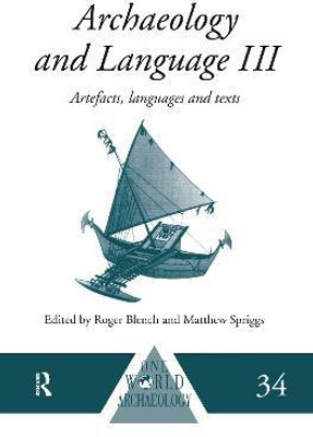 Archaeology and Language III(English, Hardcover, unknown)