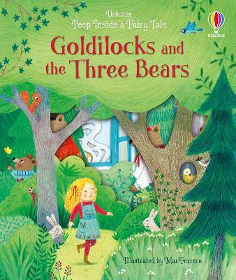 Peep Inside a Fairy Tale Goldilocks and the Three Bears(English, Board book, Milbourne Anna)