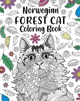 Norwegian Forest Cat Coloring Book(English, Paperback, Paperland)