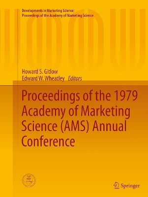 Proceedings of the 1979 Academy of Marketing Science (AMS) Annual Conference(English, Paperback, unknown)