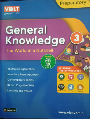 General knowledge class 3(Paperback, Volt unit)