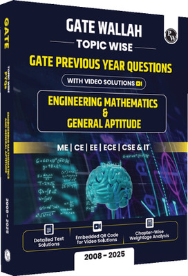 Pw Gatewallah Topicwise Previous Year Questions- Engineering Mathematics & General Aptitude(English, Hardcover, unknown)