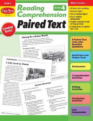 Reading Comprehension: Paired Text, Grade 4 Teacher Resource(English, Paperback, Evan-Moor Educational Publishers)