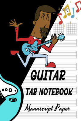 Guitar Tab Notebook  - Wonderful Blank Music Sheet Notebook/ Blank Guitar Tablature Book for Music Composition and Songwriting(English, Paperback, Riya Edwards)