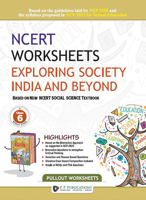 NCERT Worksheets Exploring Society India and Beyond VI (Social Science)(Paperback, Rashmi Joshi)