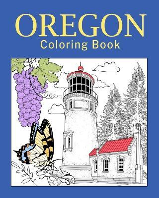 Oregon Coloring Book(English, Paperback, Paperland)