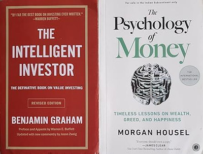 The Intelligent Investor + The Psychology of The Money Combo Book Set Paperback – 31 December 2024(Paperback, BENJAMIN, MORGAN) The Intelligent Investor + The Psychology of The Money Combo Book Set Paperback – 31 December 2024(Paperback, BENJAMIN, MORGAN)