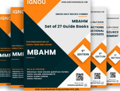 MBAHM (MBA HRM) 4th Semester IGNOU Study Material Combo (Human Resource Management) (Set of 7 IGNOU Guide Books including MMPC-017, MMPC-018, MMPC-020, MMPH-003, MMPH-005, MMPH-006 & MMPH-009) with Latest Solved PYQs & Chapter-Wise Questions - Get the PDF of this book at Rs. 99, WhatsApp us at +919 MBAHM (MBA HRM) 4th Semester IGNOU Study Material Combo (Human Resource Management) (Set of 7 IGNOU Guide Books including MMPC-017, MMPC-018, MMPC-020, MMPH-003, MMPH-005, MMPH-006 & MMPH-009) with Latest Solved PYQs & Chapter-Wise Questions - Get the PDF of this book at Rs. 99, WhatsApp us at +919