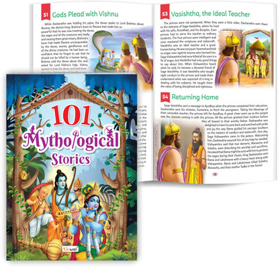 Magical Tales from Mythology :- 101 Mythological Stories for Kids : Children's story collection, Learning tales for children, Mythological storybook, Educational learning tales (Paperback) (Ages 3-12)(Paperback, GO WOO)
