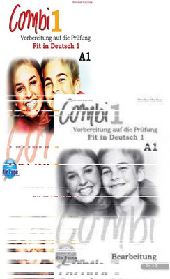 Combi 1 Goethe -Zertifikat Fit in Deutsch A1 Testbuch+Lösungen ( 2 Book Set )(Paperback, Nicolas Vlachos)