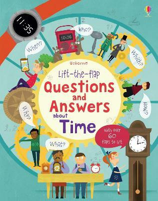 Lift-the-flap Questions and Answers about Time(English, Board book, Daynes Katie)