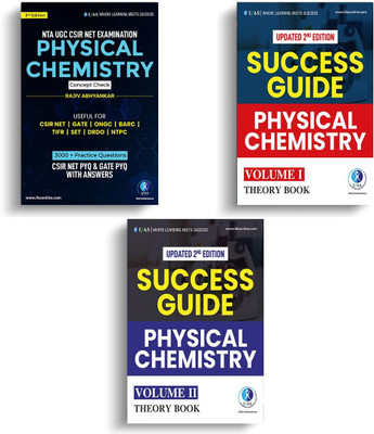 CSIR NET Physical Chemistry Combo Set (3 Books)  - Best Chemical Science Concept Check & Practice Questions Books for CSIR NET, GATE, TIFR, SET & NET(Paperback, Rajiv Abhyankar)