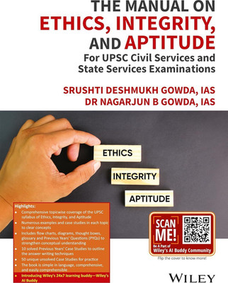 The Manual on Ethics, Integrity, and Aptitude(English, Paperback, Gowda Srushti Deshmukh)