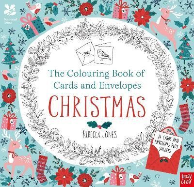 National Trust: The Colouring Book of Cards and Envelopes - Christmas(English, Paperback, unknown)