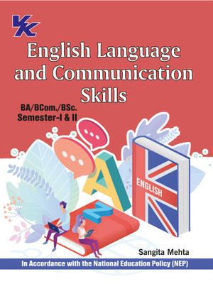 English Language and Communication Skills B.A-I/B.Com -I Sem-I & II KUK University 2023-2024 Examination(Paperback, Sangita Mehta)