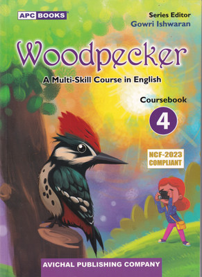 Woodpecker A Multi- Skill Course Book 4 (2024-25 Examination)(Paperback, Gowri Ishwaran)