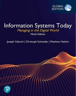 Information Systems Today: Managing in the Digital World, Global Edition(English, Paperback, Valacich Joseph)