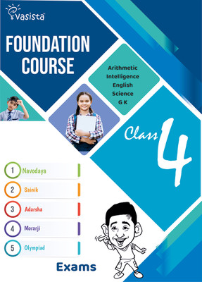 Foundation Course Book - Class 4(Paperback, Vinuthan)