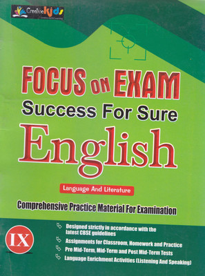 Focus on Exam Success For Sure English Class IX(Paperback, Vinit Kumar, Prabha Sharma, Marium Dushka)