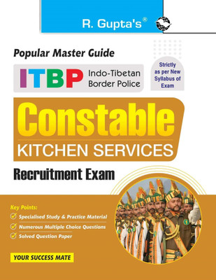 ITBP: Constable (Kitchen Services) Recruitment Exam Guide(English, Hardcover, RPH Editorial Board)