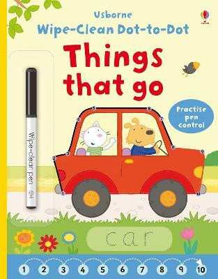 Wipe-clean Dot-to-dot Things that Go(English, Paperback, Brooks Felicity)