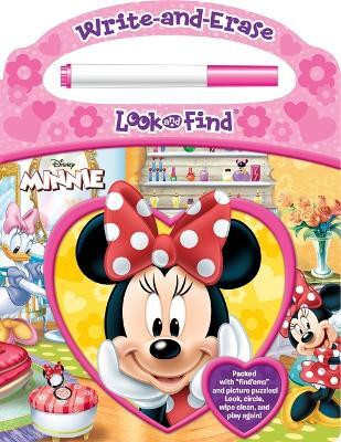 Disney Minnie Mouse Write & Erase Look & Find(English, Hardcover, Kids P I)