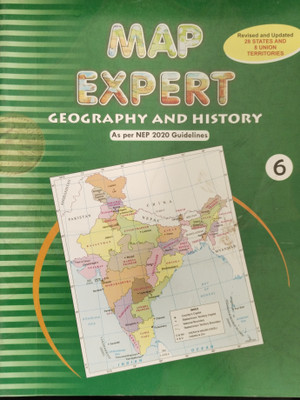 Map Expert Geography and History 6(Paperback, Anita Jain)