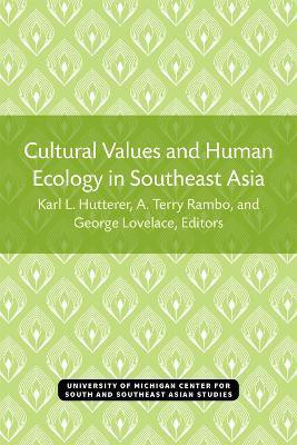 Cultural Values and Human Ecology in Southeast Asia(English, Paperback, unknown)