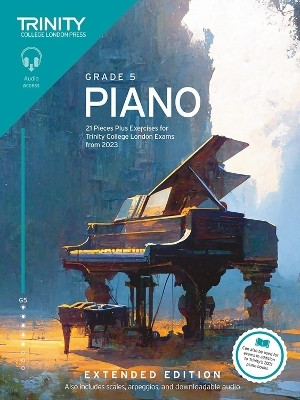 Trinity College London Piano Exam Pieces Plus Exercises from 2023: Grade 5: Extended Edition(English, Paperback, College London Trinity)