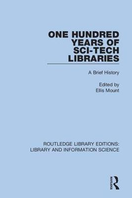 One Hundred Years of Sci-Tech Libraries(English, Paperback, unknown)