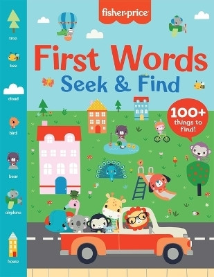 Fisher-Price: First Words Seek & Find(English, Board book, Mattel)