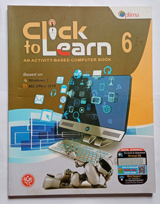 Optima click to learn an activity- based computer Book class 6(Paperback, Abhay Singh, Bhawana Puri)