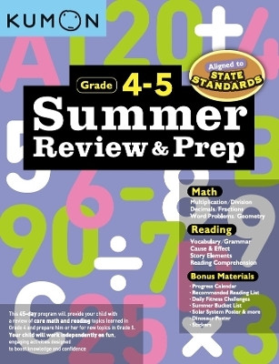Kumon Summer Review and Prep 4-5(English, Paperback, unknown)