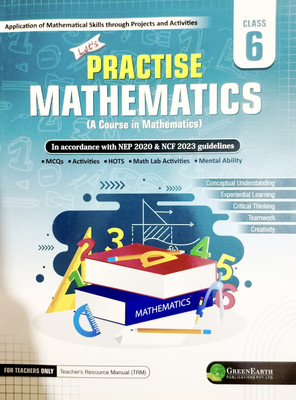 Let's Practise Mathematics Class 6 – Revised Edition | Based on NEP 2020 & NCF 2023 | Trusted by Schools & Teachers | Math Lab & Activity Based Learning Book(Paperback, Rachna Mehta, Dr. Rajesh Kumar Thakur)