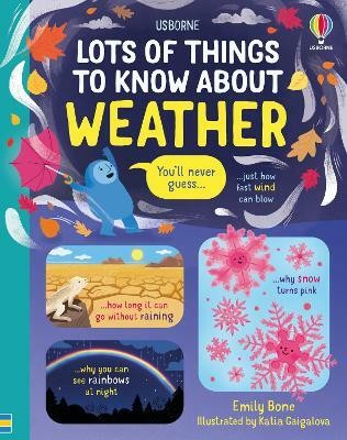 Lots of Things to Know About Weather(English, Hardcover, Bone Emily)