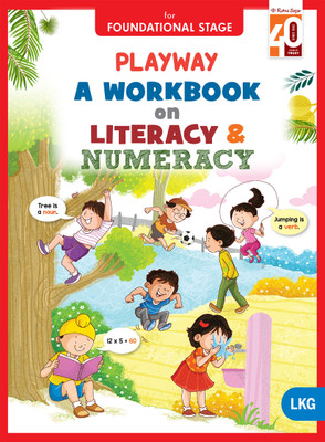 Ratna Sagar-Playway A Workbook On Literacy And Numeracy For Class LKG(Staple Bound, Our Experts)