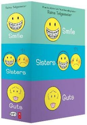 Smile/Sisters/Guts Box Set(English, Paperback, Telgemeier Raina)