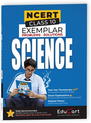 Educart SCIENCE Class 10 NCERT Exemplar Problems Solutions 2024-25 (For 2025 Exam)  - NCERT Exampler Science Class 10(English, Paperback, Education Experts)