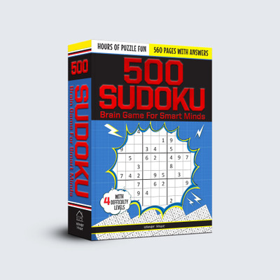 500 Sudoku Brain Game for Smart Minds(English, Paperback, Wonder House Books)