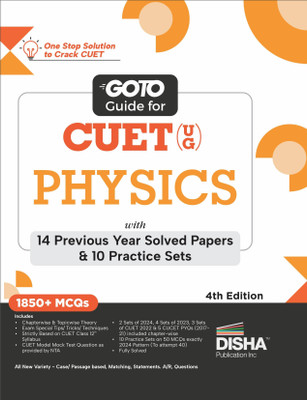 Go to Guide for Cuet (Ug) Physics with 12 Previous Year Solved Papers(English, Paperback, unknown)