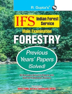 IFS: Main Exam (Forestry) Previous Years' Papers (Solved)(English, Paperback, RPH Editorial Board)